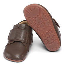 Indlæs billede til gallerivisning Hjemmesko m. velcro, Brun