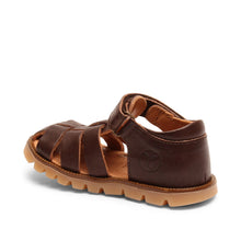 Indlæs billede til gallerivisning Sandal m. velcro, Brun