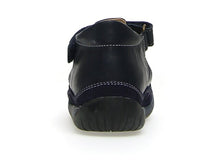 Indlæs billede til gallerivisning Naturino begyndersandal med velcrolukning/ Navy hæl