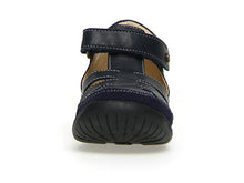 Indlæs billede til gallerivisning Naturino begyndersandal med velcrolukning/ Navy front