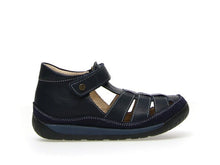 Indlæs billede til gallerivisning Naturino begyndersandal med velcrolukning/ Navy side