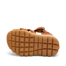 Indlæs billede til gallerivisning Sandal m. velcro, Cognac