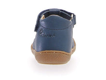 Indlæs billede til gallerivisning Naturino begyndersandal med velcrolukning/ Blå hæl