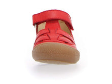 Indlæs billede til gallerivisning Naturino begyndersandal med velcrolukning/ Rød front