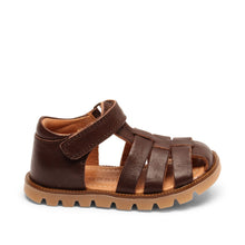 Indlæs billede til gallerivisning Sandal m. velcro, Brun