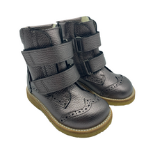 Indlæs billede til gallerivisning TEX-støvle m. velcro, Støvet lilla