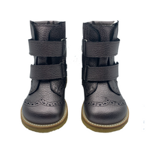 Indlæs billede til gallerivisning TEX-støvle m. velcro, Støvet lilla