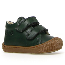 Indlæs billede til gallerivisning Begyndersko m. velcro, Grøn
