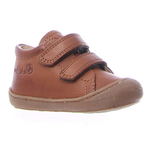 Indlæs billede til gallerivisning Naturino begyndersko med dobbelt velcrolukning/ Cognac