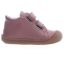 Indlæs billede til gallerivisning Naturino begyndersko med dobbelt velcrolukning/ Rosa side