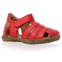 Indlæs billede til gallerivisning Sandal m. velcro, Rød