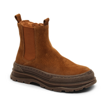 Indlæs billede til gallerivisning Chelsea støvle m. lynlås, Brun