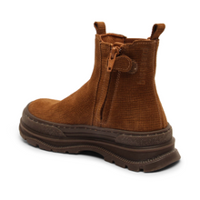 Indlæs billede til gallerivisning Chelsea støvle m. lynlås, Brun
