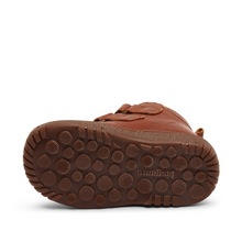 Indlæs billede til gallerivisning Bisgaard begynder TEX-støvle med dobbelt velcrolukning/ Cognac sål