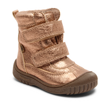 Indlæs billede til gallerivisning TEX-støvle m. velcro, Rose gold