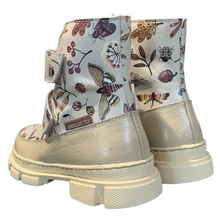 Indlæs billede til gallerivisning Angulus TEX-støvle med dobbelt velcrolukning/ Blomst hæl