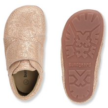 Indlæs billede til gallerivisning Hjemmesko m. velcro, Rosa glimmer