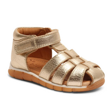 Indlæs billede til gallerivisning Sandal m. velcro, Platin