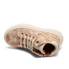Indlæs billede til gallerivisning Sneakers m. velcro, Bronze
