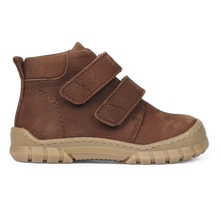 Indlæs billede til gallerivisning Angulus begyndersko med velcrolukning/ Cognac side