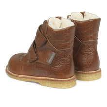 Indlæs billede til gallerivisning Angulus TEX-støvle med dobbelt velcrolukning/ Cognac hæl