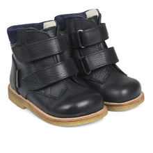 Indlæs billede til gallerivisning Angulus TEX-støvle med dobbelt velcrolukning/ Navy