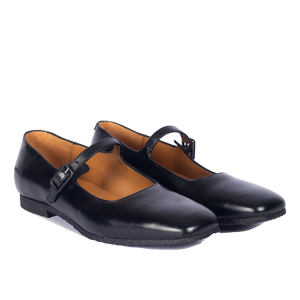 Sandal m. spænde, Sort