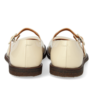 Sandal m. spænde, Beige