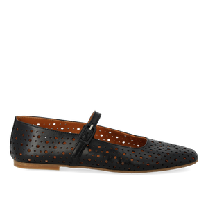 Sandal m. spænde, Sort