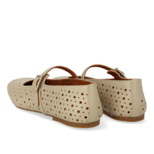 Indlæs billede til gallerivisning Sandal m. spænde, Beige
