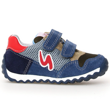 Indlæs billede til gallerivisning Sneakers m. velcro, Navy
