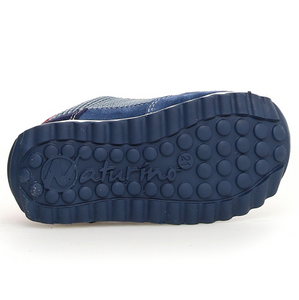 Sneakers m. velcro, Navy