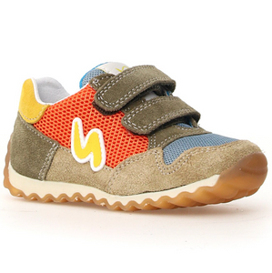 Sneakers m. velcro, Grå