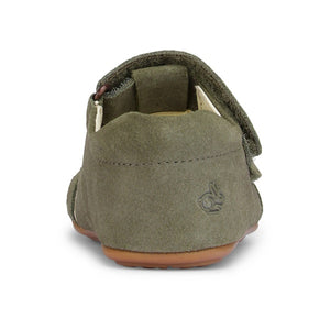 Begyndersandal m.  velcro, Army