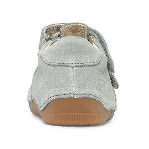 Begyndersandal m. velcro, Grå