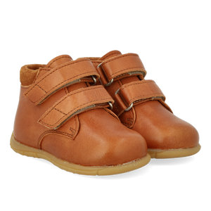 Begyndersko m. velcro, Cognac