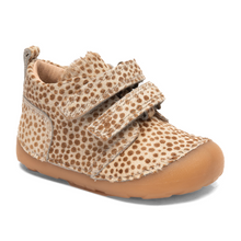 Indlæs billede til gallerivisning Begyndersko m. velcro, Beige
