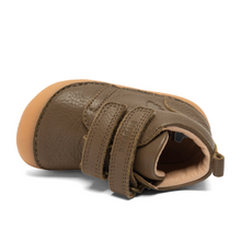 Indlæs billede til gallerivisning Begyndersko m. velcro, Brun
