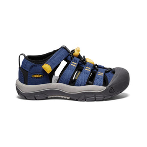 Outdoor sandal m. velcro, Navy