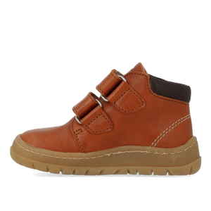 Begyndersko m. velcro, Cognac