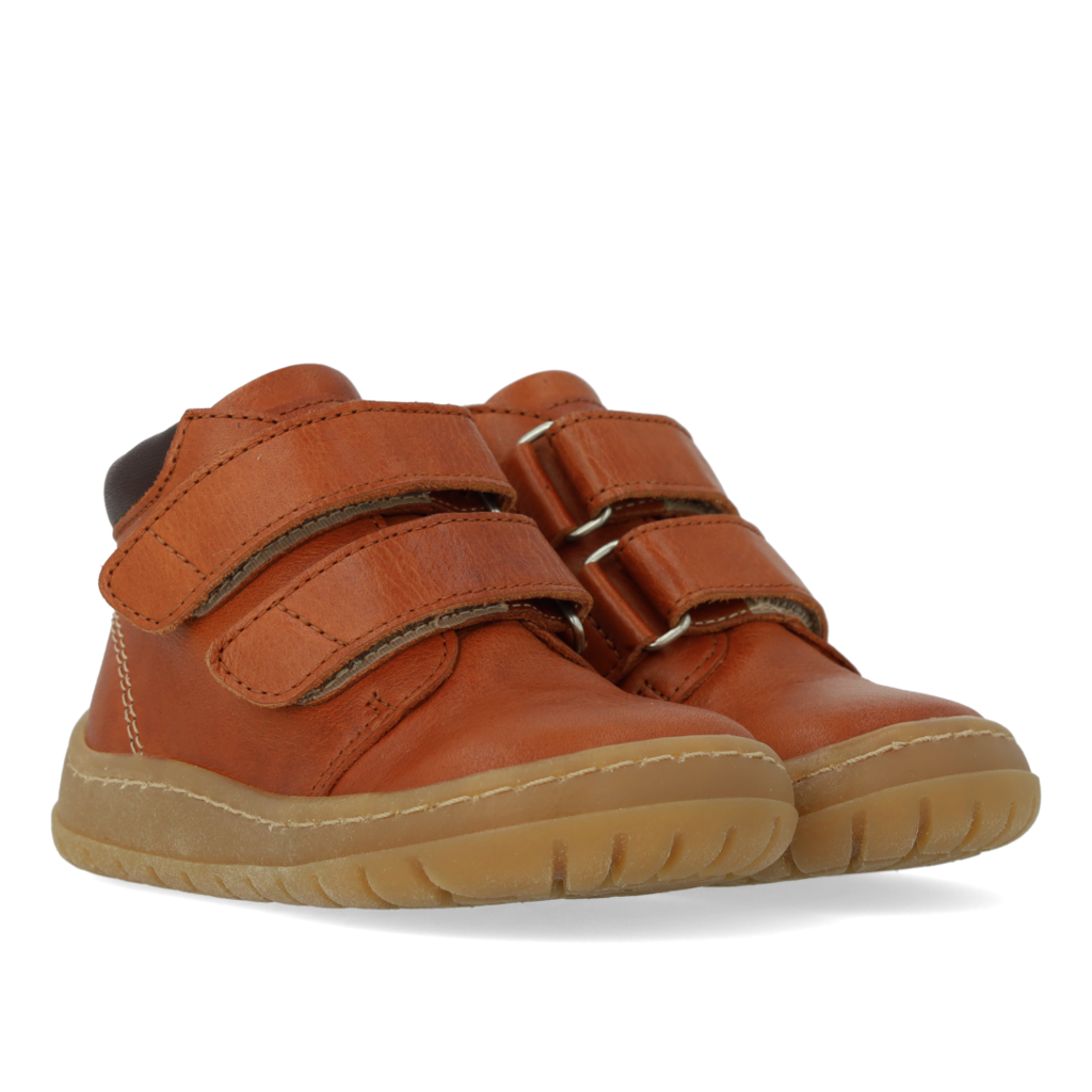 Begyndersko m. velcro, Cognac