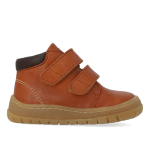 Begyndersko m. velcro, Cognac