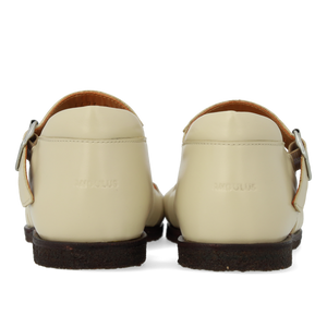 Sandal m. spænde, Beige
