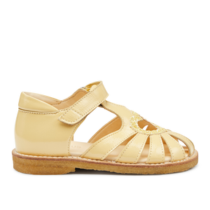 Sandal m. velcro, Gul