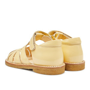 Sandal m. velcro, Gul