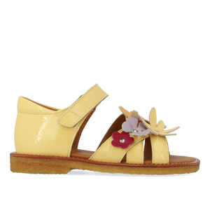 Sandal m. velcro, Gul