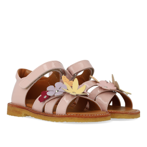 Sandal m. velcro, Rosa