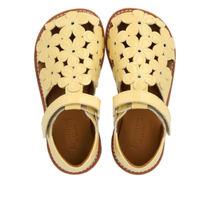 Sandal m. velcro, Gul