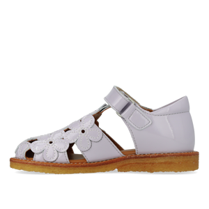 Sandal m. velcro, Lilla
