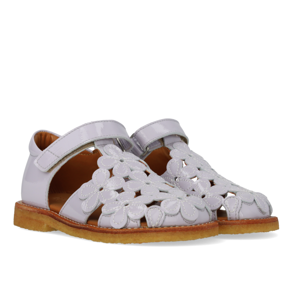 Sandal m. velcro, Lilla